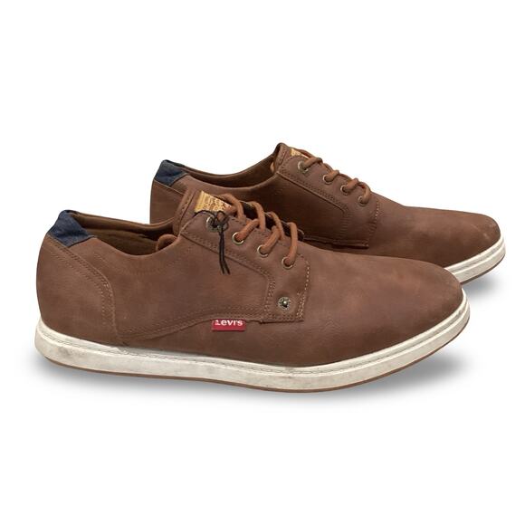 Levi's Mens Arnold Waxed UL NB Classic Fashion Sneaker Shoe - Picture 1 of 10
